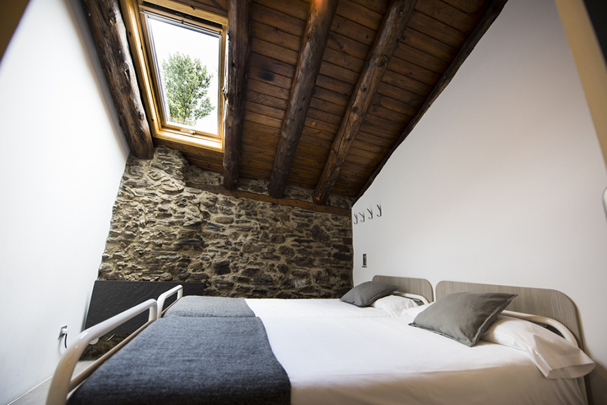 a room in a rural house in andorra